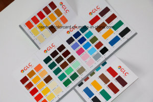High Quality Customized Paint Color Card for Chemical