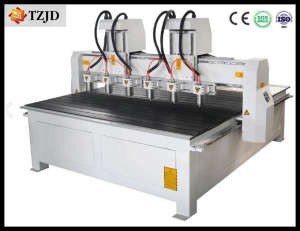 Six Spindles CNC Wood Drilling Engraving Machine